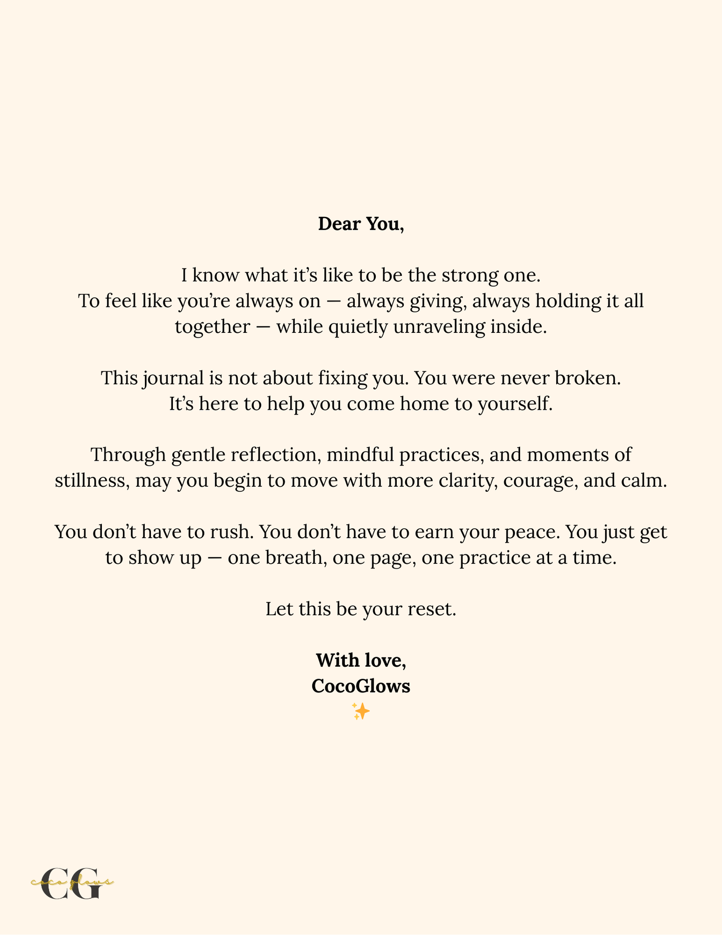 The Reset Lab Journal