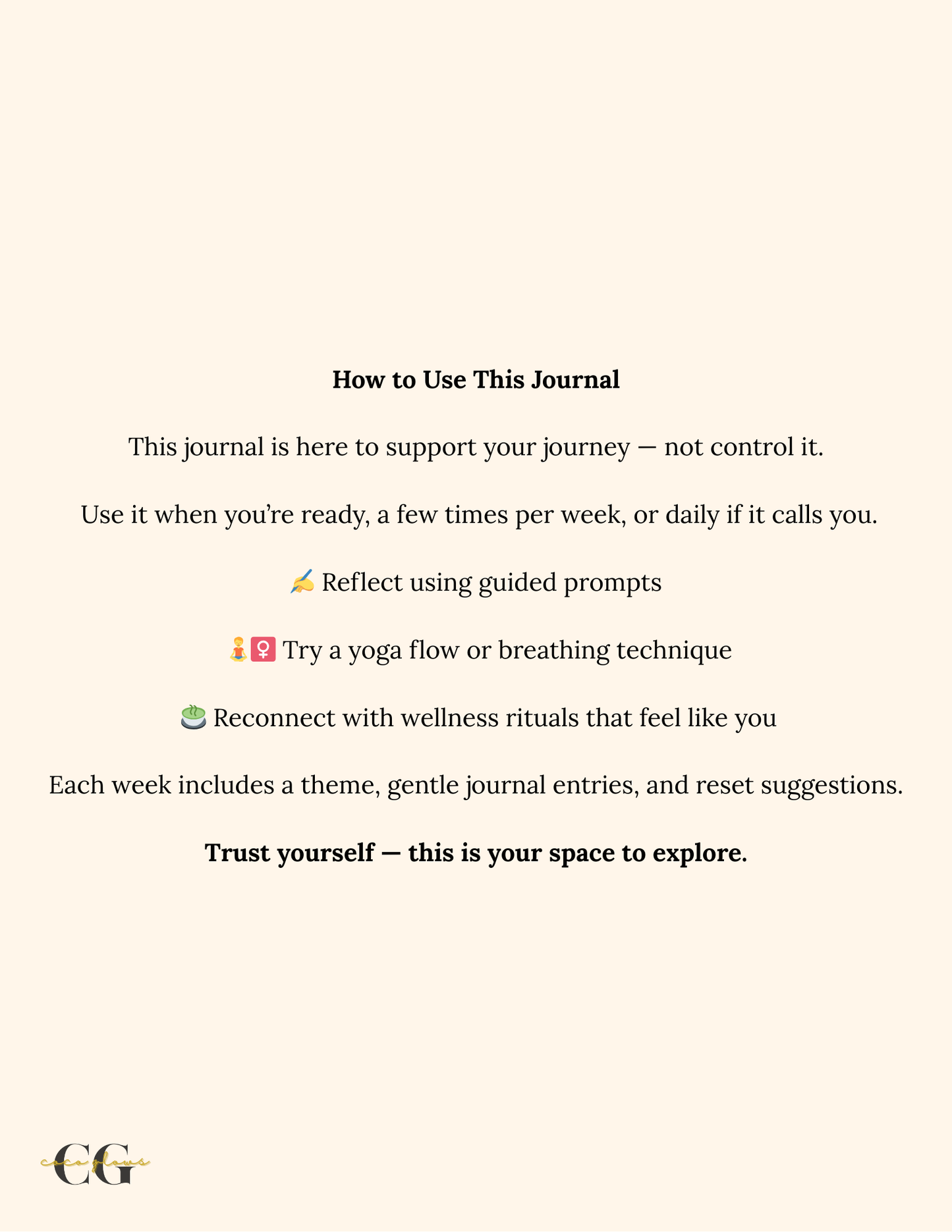 The Reset Lab Journal
